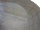 Used Lot of 7 Tote Bins, 264 Gallon, Poly IBC.