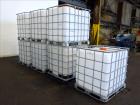 Used Lot of 7 Tote Bins, 264 Gallon, Poly IBC.