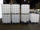 Used- Lot of 7 Tote Bins, 264 Gallon, Poly IBC.