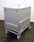 Used Aluminum Stedim Palletank For Shipping, Model PLT 500 ALU