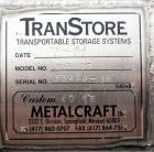 Used Stainless Steel Custom Metalcraft TransStore Transportable Powder Tote, Model 512701