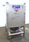 Used- Stainless Steel Custom Metalcraft TransStore Transportable Powder Tote, Model 512706