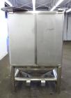 Used- Stainless Steel Custom Metalcraft TransStore Transportable Powder Tote, Model 512706