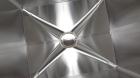 Used Stainless Steel Custom Metalcraft TransStore Transportable Powder Tote, Model 512706