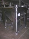 Used- Tote Systems 23 Cubic Foot Tote Bin, 316 Stainless Steel. 42