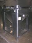 Used- Tote Systems 23 Cubic Foot Tote Bin, 316 Stainless Steel. 42