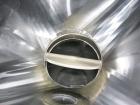 Used Tote Systems Tote Bin, 9 Cubic Feet, Stainless Steel