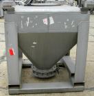 USED: Tote Systems tote bin, 35 cubic feet, 304 stainless steel. 48