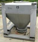 Used- Tote Systems Tote Bin, 35 Cubic Feet, 304 Stainless Steel. 48