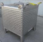 Used Custom Metalcraft Transtore Dimple Jacketed Stainless Steel Tote