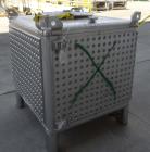 Used Custom Metalcraft Transtore Dimple Jacketed Stainless Steel Tote