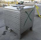 Used Custom Metalcraft Transtore Dimple Jacketed Stainless Steel Tote
