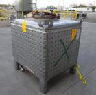 Used-Custom Metalcraft Transtore Dimple Jacketed Stainless Steel Tote