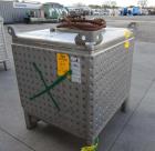 Used-Custom Metalcraft Transtore Dimple Jacketed Stainless Steel Tote