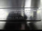 Used United Utensils Powder Tote Bin, Approximate 20 Cubic Feet, 304 Stainless Steel. Approximately 48