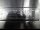 Used- United Utensils Powder Tote Bin, Approximate 20 Cubic Feet, 304 Stainless Steel. Approximately 48