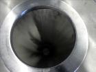 Used United Utensils Powder Tote Bin, Approximate 20 Cubic Feet, 304 Stainless Steel. Approximately 48