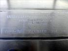 Used United Utensils Powder Tote Bin, Approximate 20 Cubic Feet, 304 Stainless Steel. Approximately 48
