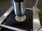 Used United Utensils Powder Tote Bin, Approximate 20 Cubic Feet, 304 Stainless Steel. Approximately 48