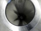 Used United Utensils Powder Tote Bin, Approximate 20 Cubic Feet, 304 Stainless Steel. Approximately 48