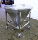Used United Utensils Hopper Tote, Approximate 17 Cubic Feet