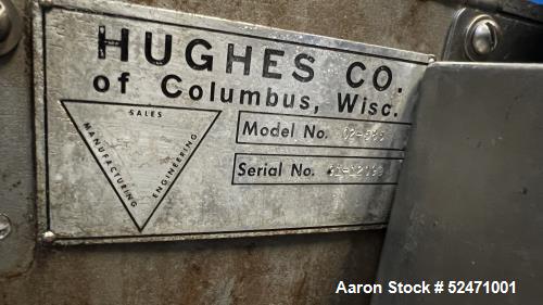 Hughes 02-585 Rotary Blancher for Sale | Stainless Steel Food Blancher