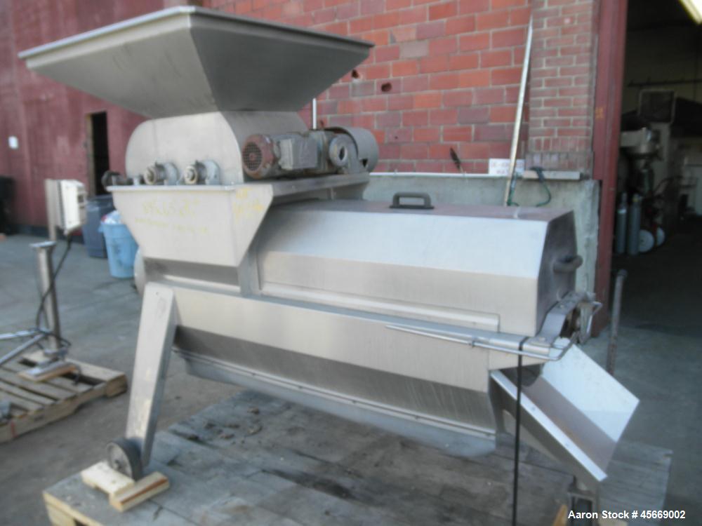 Used Demoisy Grape Crusher Destemmer