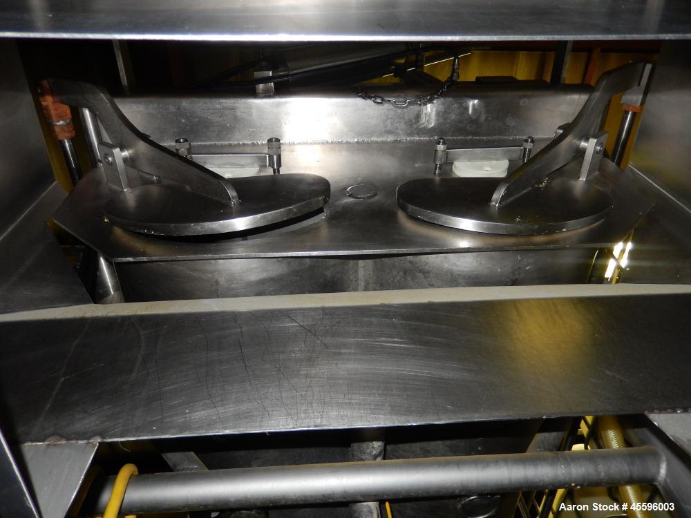 Used Industrial Cheese Cooker by APV – Dual Auger, 60" Tub Length