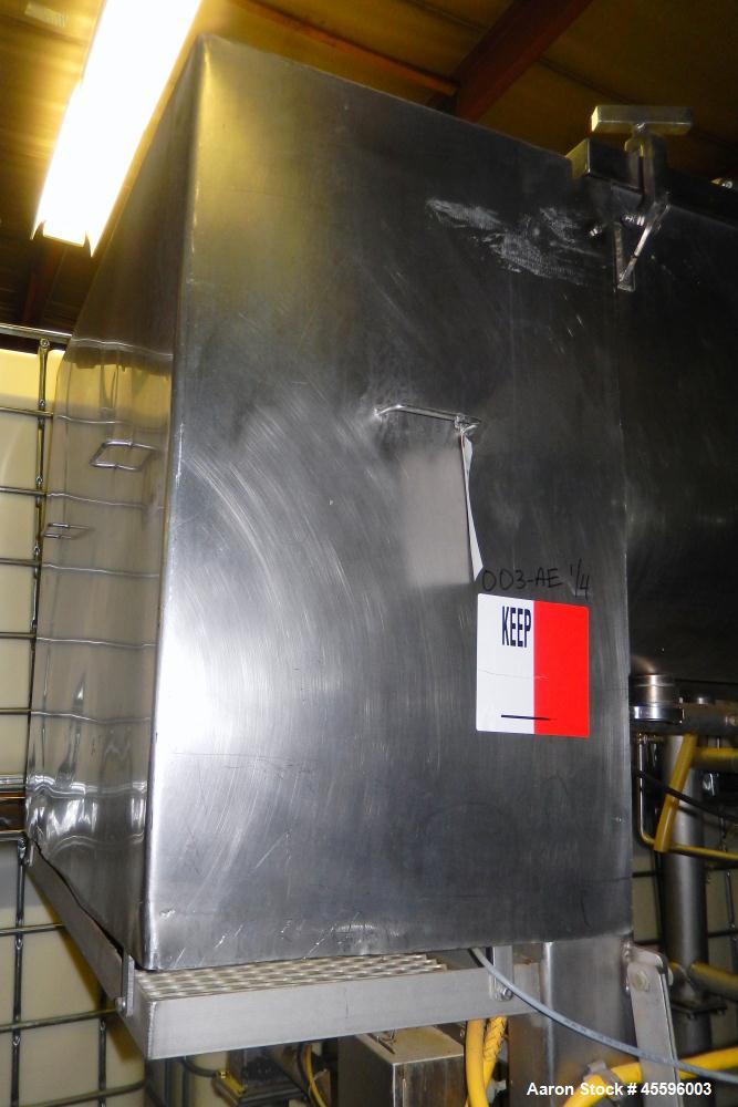 Used Industrial Cheese Cooker by APV – Dual Auger, 60" Tub Length
