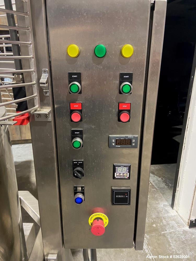 Used De Danieli C2002EI 200 Liter Cooker – Manual Tilt, 2-Speed Mixer