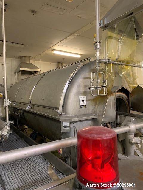 Used Dodman Ltd. Blanching System – Rotary Drum Blancher & Chiller