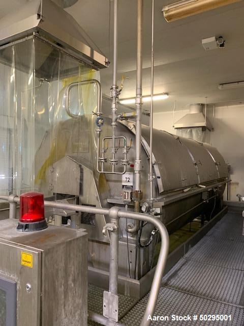 Used Dodman Ltd. Blanching System – Rotary Drum Blancher & Chiller