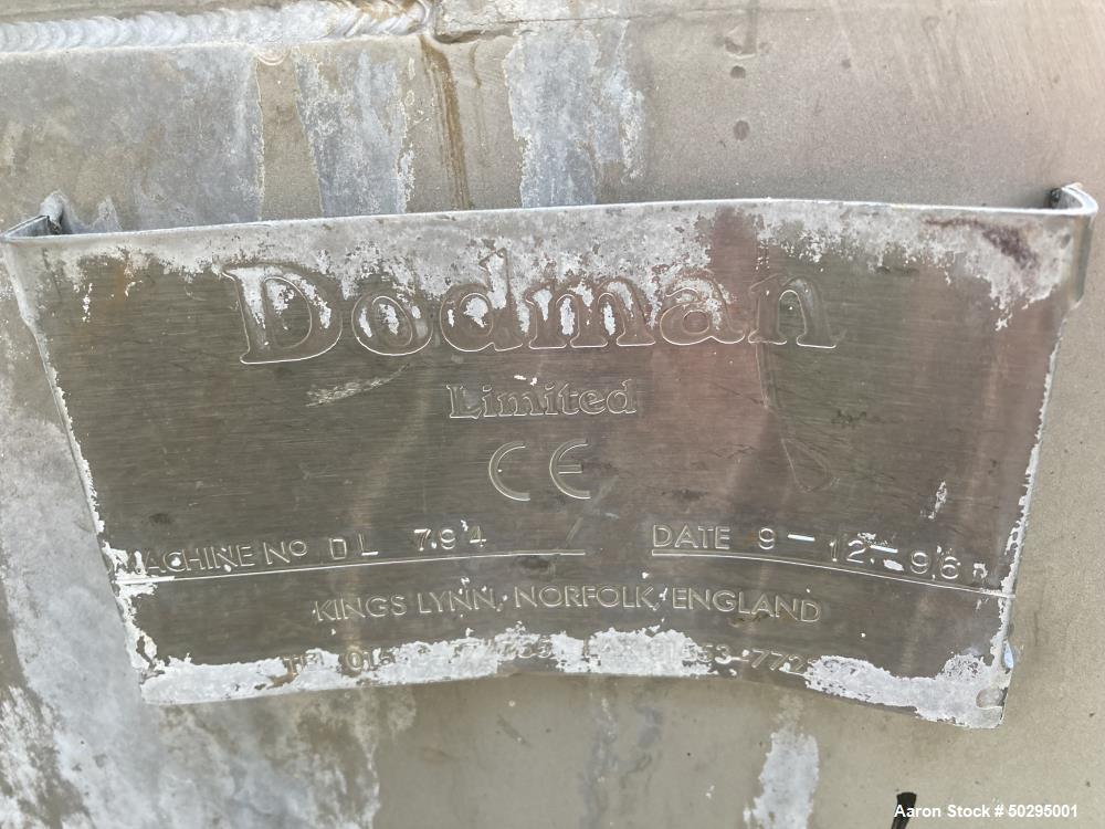 Used Dodman Ltd. Blanching System – Rotary Drum Blancher & Chiller