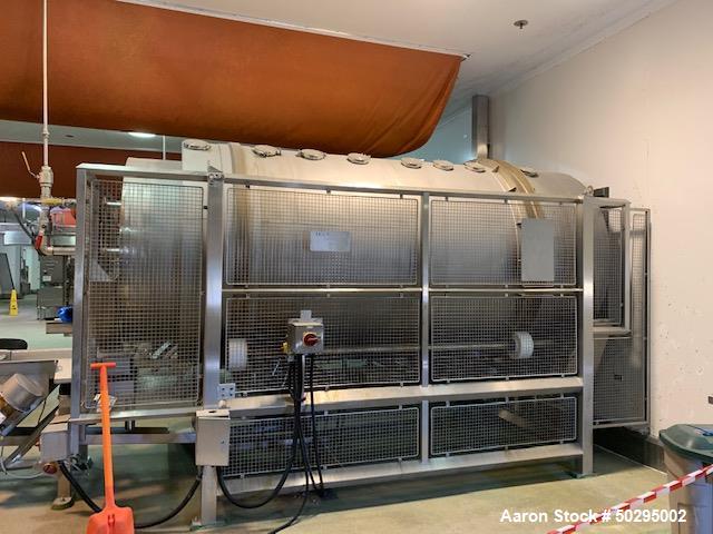 Used Dodman Ltd. Model DST 010 Rotary Drum Blanching System