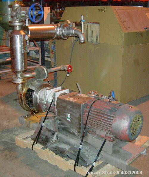 Used Heat and Control Heat Wave Fryer, Model HWF. 28" wide x 12' long, 304 stainless steel wire mesh belt, driven by a 1 hp, 3/60/208-230/460 volt, 1725 rpm gearmotor. Approximate fry time 7-28 secon...