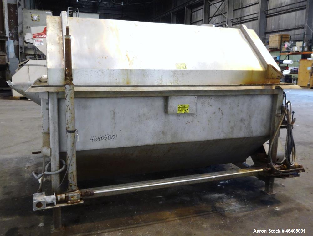 Used Kusel TNT Manufacturing Rotary Hot Water Blancher Washer