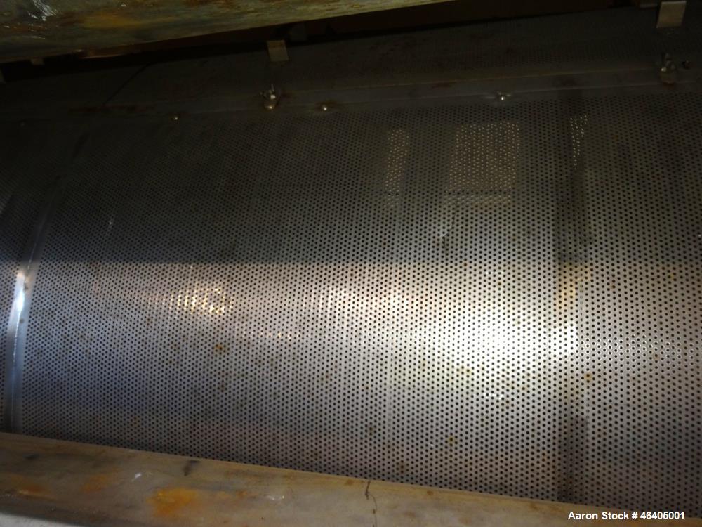 Used Kusel TNT Manufacturing Rotary Hot Water Blancher Washer