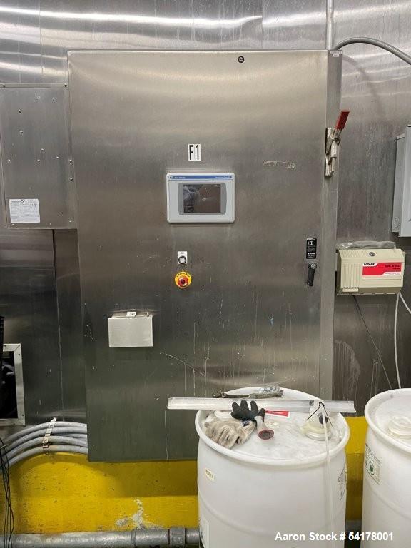 Used Lyco Blancher – Model Clean Flow CKFF, 7’ Chamber, Stainless Steel