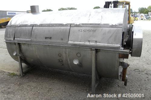 Used- Rotary Blancher, 304 Stainless Steel