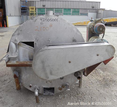 Used- Rotary Blancher, 304 Stainless Steel