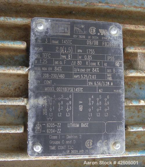 Used 304 Stainless Steel Rotary Blancher – 40" x 98" Perforated Drum, Variable Speed
