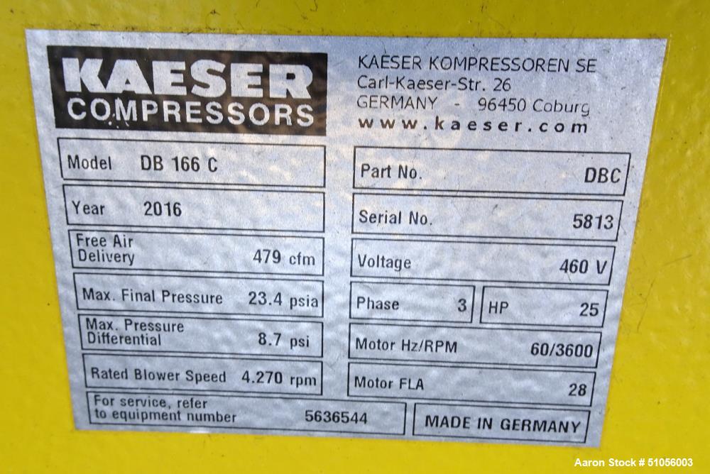 Used- Kaeser Blowing System