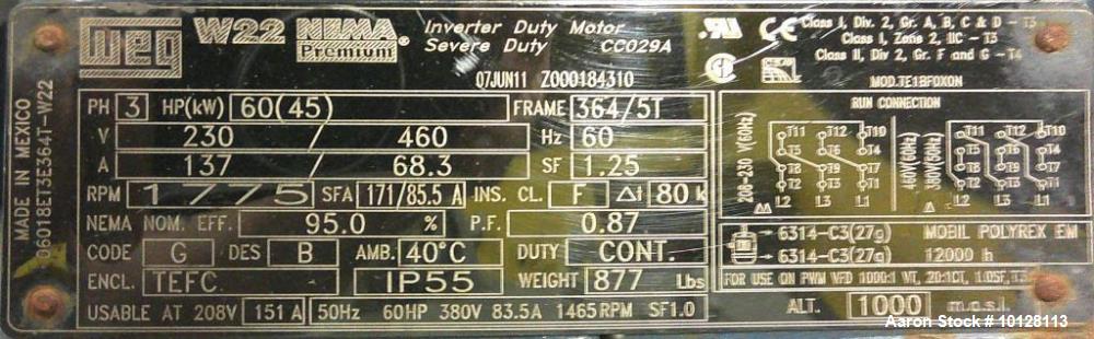 Used Chicago Blower Size 300 Centrifugal Fan | 60 HP Industrial Blower System