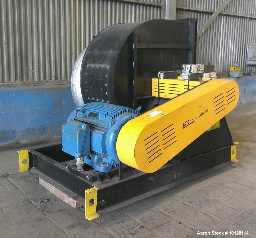 Used Chicago Blower Size 365 Centrifugal Fan Blower | 125 HP Industrial Air Handling System