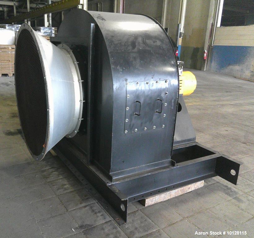 Used Chicago Blower Size 365 Centrifugal Fan Blower | 125 HP Industrial Air Handling System