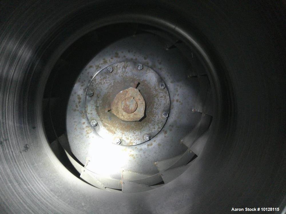 Used Chicago Blower Size 365 Centrifugal Fan Blower | 125 HP Industrial Air Handling System