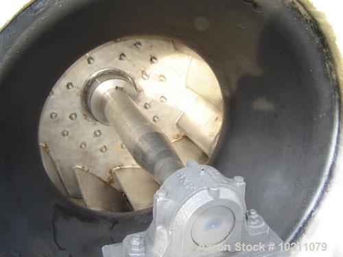 Used- Stainless Steel S. P. Chicago Blower Fan, Model CB 3650 DWDI