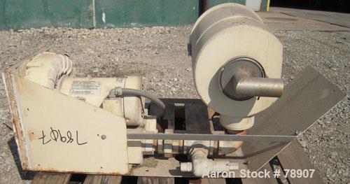 Used E.G.& G. Rotron Regenerative Blower Package Consisting Of: (1) Ametek blower, model DR707D89MX, cast aluminum, vertical, 3" NPT inlet/outlet. Maximum flow rate of 295 SCFM, maximum pressure of 1...