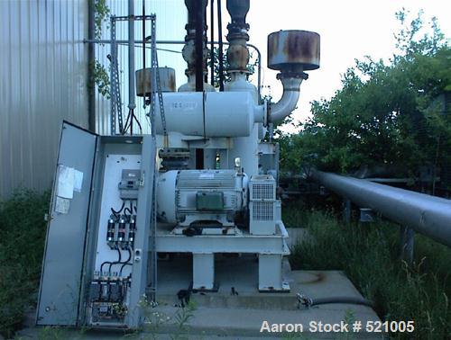 USED: Gardner Denver series 9CDL18 air blower. 200 hp motor. Includesinlet silencer, outlet silencer, belts, expansion joints, innerconnecting pipes, assembly frame and starter box.