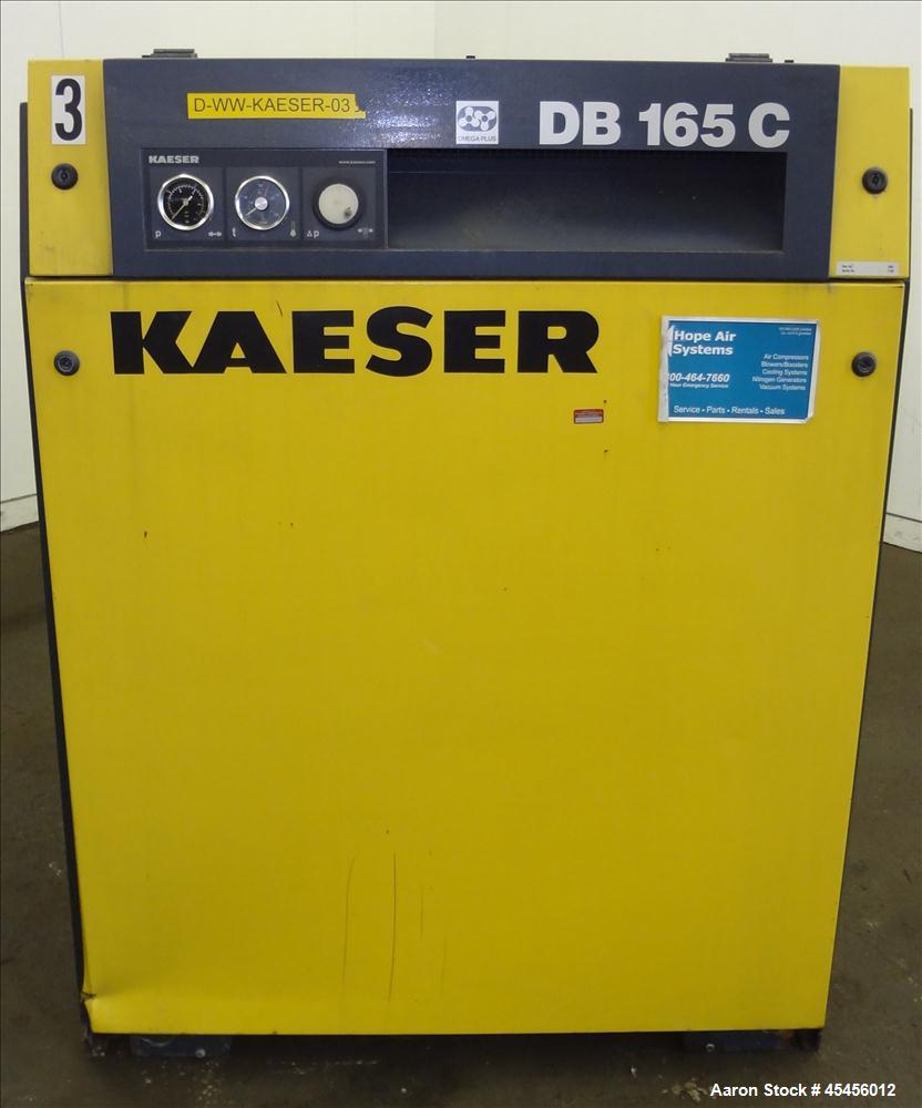 Used Kaeser Rotary Blower, Model DB-165 C